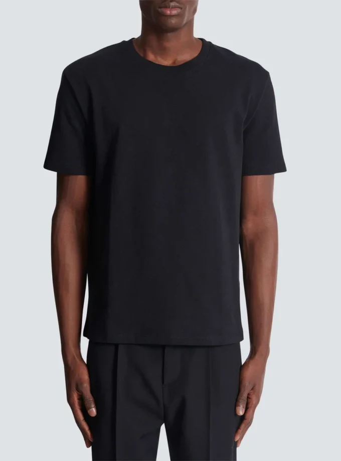 T-shirt avec logo Balmain vintage en gel