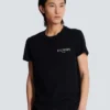 T-shirt avec logo Balmain vintage en gel