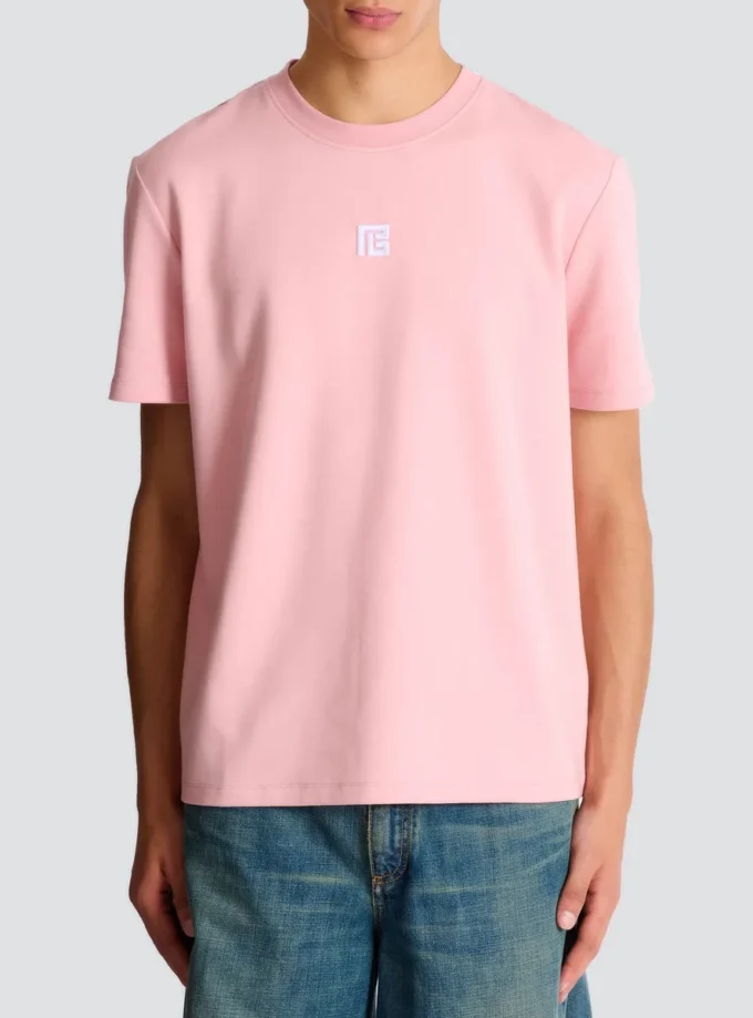 T-shirt avec logo brodé