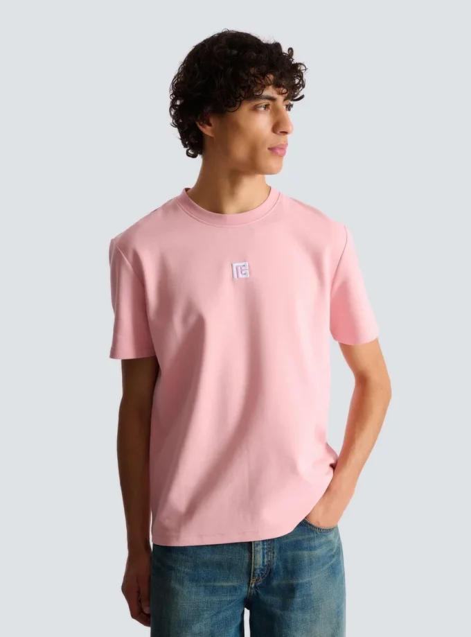 T-shirt avec logo brodé