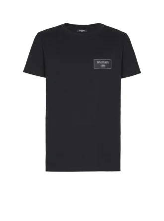 T-shirt avec étiquette Balmain Couture T-shirt avec étiquette Balmain Couture