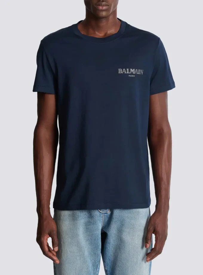 T-shirt Balmain Vintage Gel – Coupe ajustée