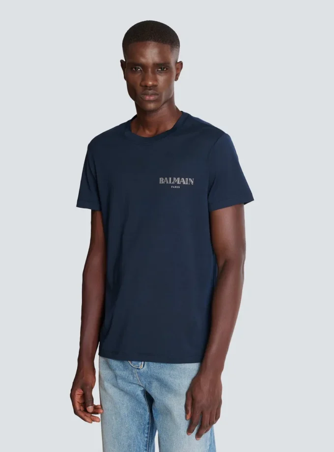 T-shirt Balmain Vintage Gel – Coupe ajustée