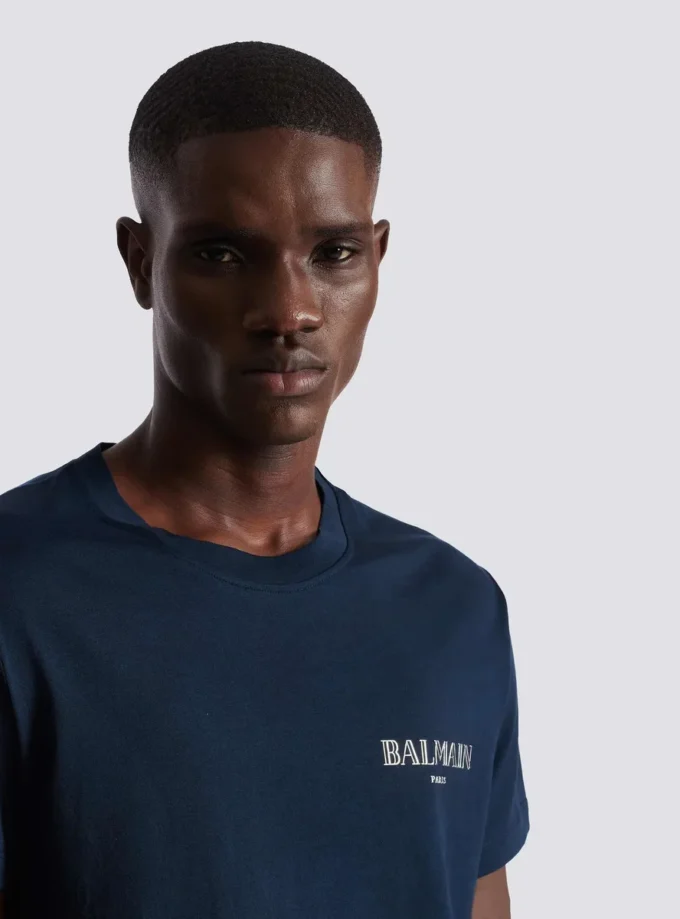 T-shirt Balmain Vintage Gel – Coupe ajustée