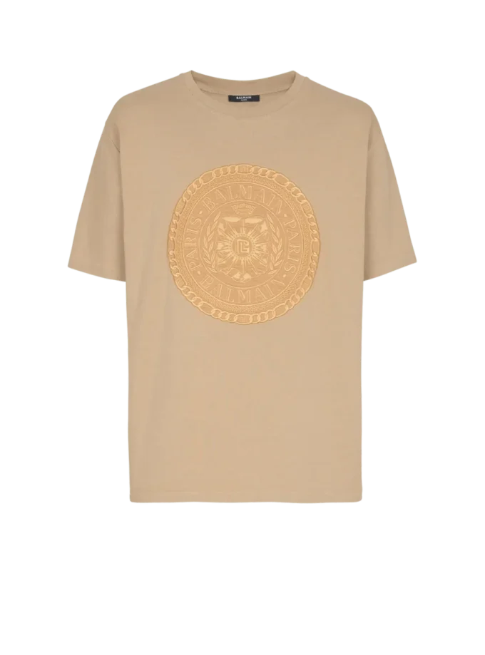 T-shirt brodé Balmain Médaille T-shirt brodé Balmain Médaille