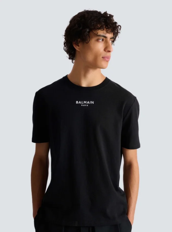 T-shirt brodé Balmain Paris T-shirt brodé Balmain Paris