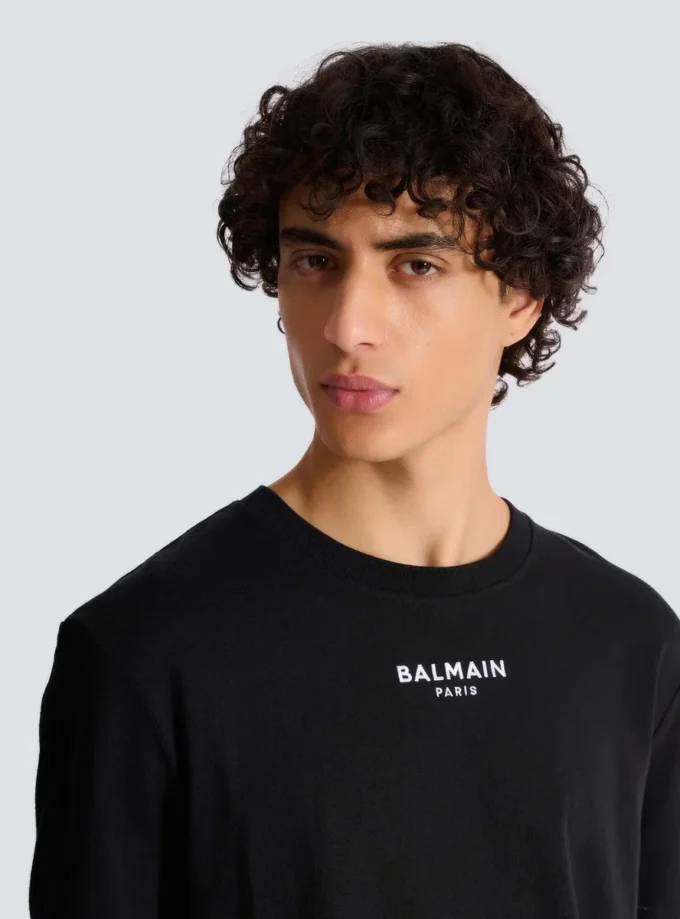 T-shirt brodé Balmain Paris T-shirt brodé Balmain Paris