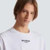 T-shirt brodé Balmain Paris T-shirt brodé Balmain Paris