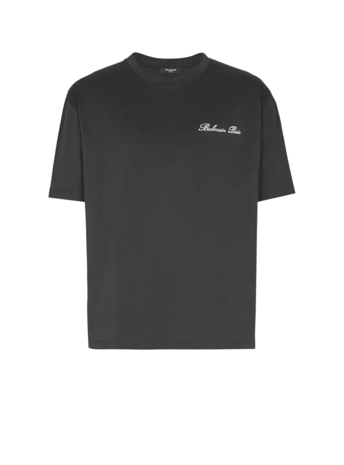 T-shirt brodé Balmain Signature T-shirt brodé Balmain Signature