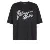 T-shirt carré avec imprimé Balmain Paris Brush