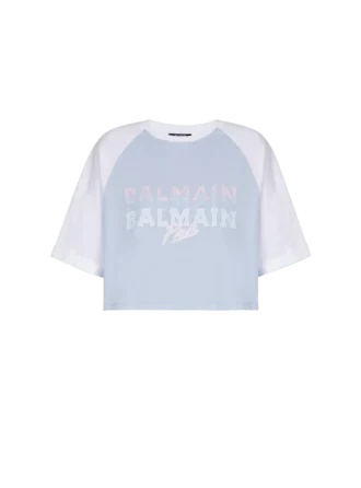 T-shirt court avec imprimé Balmain Paris T-shirt court avec imprimé Balmain Paris