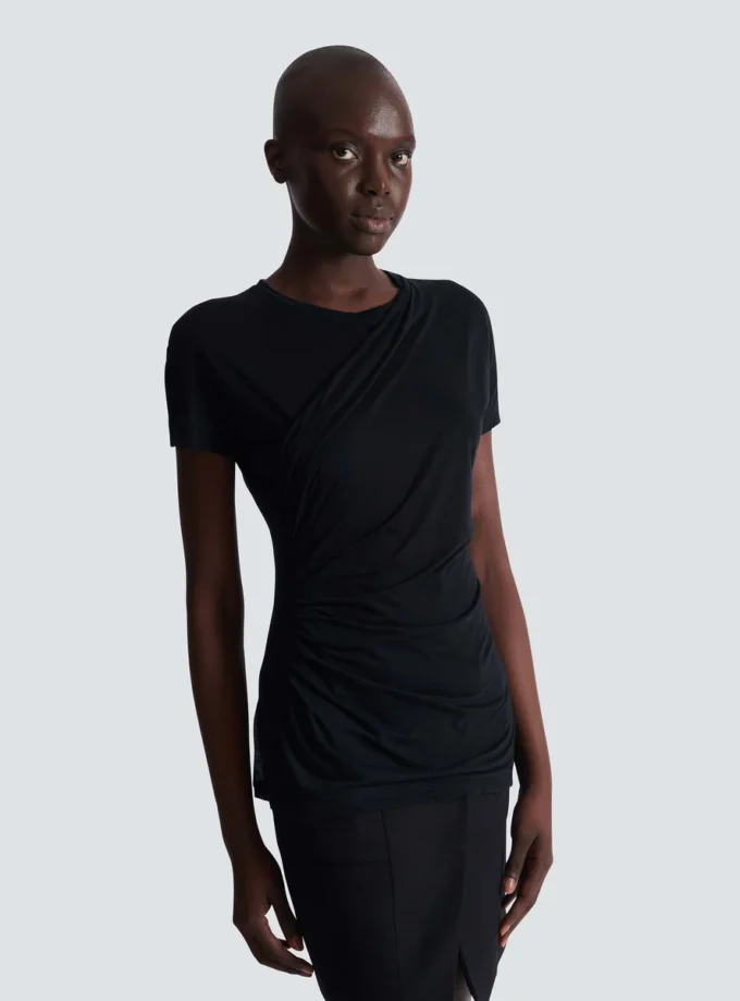 T-shirt drapé T-shirt drapé