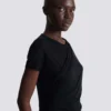 T-shirt drapé T-shirt drapé