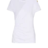 T-shirt drapé avec boutons