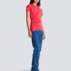 T-shirt drapé avec boutons T-shirt drapé avec boutons
