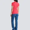 T-shirt drapé avec boutons T-shirt drapé avec boutons