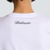 T-shirt drapé avec boutons