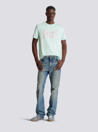 T-shirt en coton imprimé T-shirt en coton imprimé
