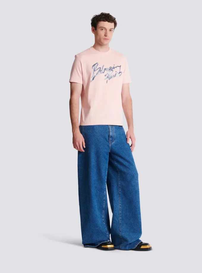 T-shirt en coton imprimé T-shirt en coton imprimé