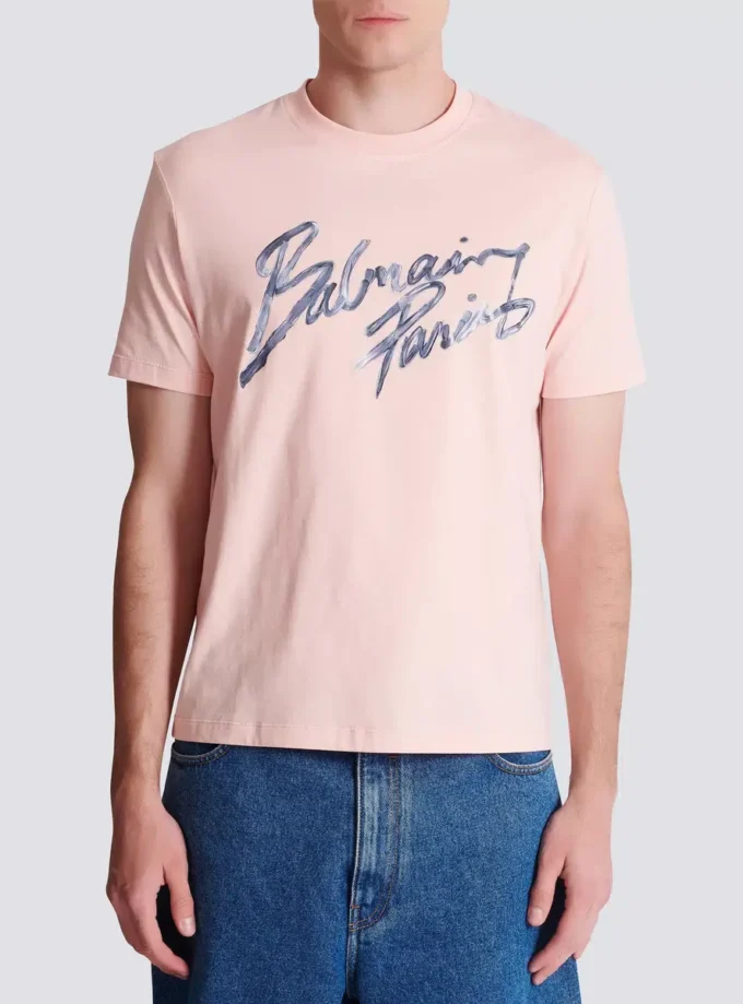 T-shirt en coton imprimé T-shirt en coton imprimé