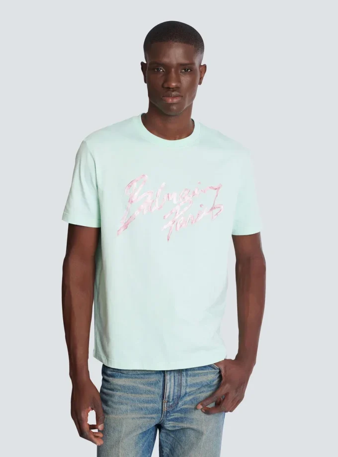 T-shirt en coton imprimé T-shirt en coton imprimé