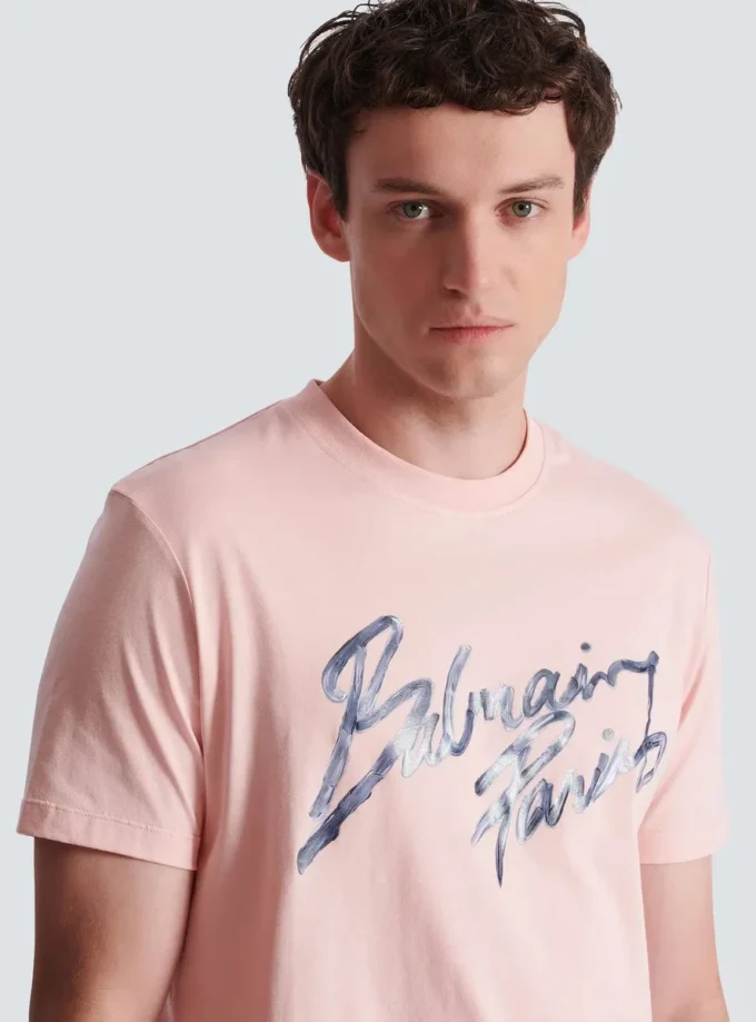 T-shirt en coton imprimé T-shirt en coton imprimé