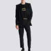 T-shirt imprimé du logo Balmain Chaînes T-shirt imprimé du logo Balmain Chaînes