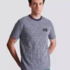 T-shirt monogrammé avec étiquette Balmain Couture T-shirt monogrammé avec étiquette Balmain Couture