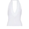 Top dos nu en maille torsadée Top dos nu en maille torsadée