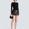Top en maille avec boutons Top en maille avec boutons