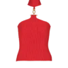 Top sans manches en maille avec détails décoratifs Top sans manches en maille avec détails décoratifs