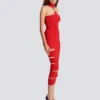 Top sans manches en maille avec détails décoratifs Top sans manches en maille avec détails décoratifs