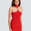 Top sans manches en maille avec détails décoratifs Top sans manches en maille avec détails décoratifs