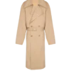 Trench-coat en toile de coton Trench-coat en toile de coton