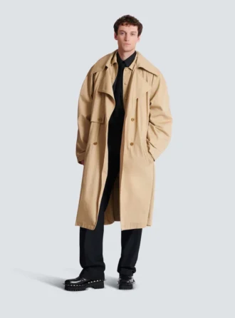 Trench-coat en toile de coton Trench-coat en toile de coton