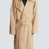Trench-coat en toile de coton Trench-coat en toile de coton