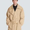 Trench-coat en toile de coton Trench-coat en toile de coton