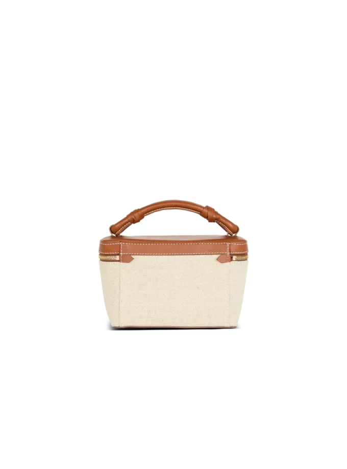 Trousse de toilette B-Army en toile et cuir Trousse de toilette B-Army en toile et cuir
