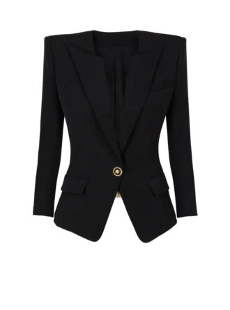 Veste 1 bouton Grain de poudre Veste 1 bouton Grain de poudre