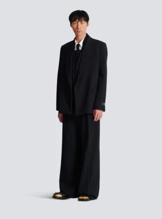 Veste 1 bouton Grain de poudre