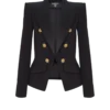 Veste 6 boutons en jacquard Veste 6 boutons en jacquard