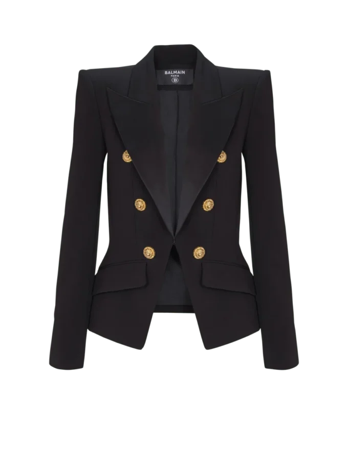 Veste 6 boutons en jacquard Veste 6 boutons en jacquard