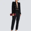 Veste 6 boutons en jacquard Veste 6 boutons en jacquard