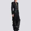 Veste 6 boutons en jacquard crocodile