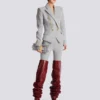 Veste 6 boutons en maille de coton Veste 6 boutons en maille de coton