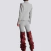 Veste 6 boutons en maille de coton Veste 6 boutons en maille de coton