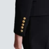Veste ajustée 6 boutons Grain de poudre Veste ajustée 6 boutons Grain de poudre