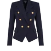 Veste ajustée en laine à 6 boutons Veste ajustée en laine à 6 boutons