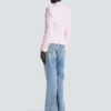 Veste ajustée en tweed pied-de-poule à 6 boutons