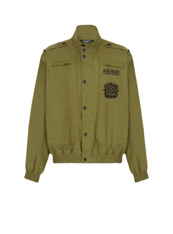 Veste aviateur en coton Veste aviateur en coton